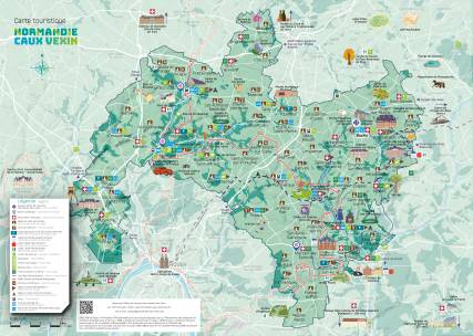 Carte Normandie Caux Vexin